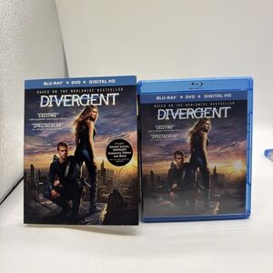 Divergent Blu-ray DVD Digital HD 2014 Sci-Fi Action Movie Lionsgate PG-13